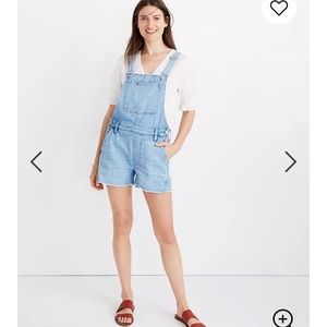 Madewell Adirondack Short Overalls